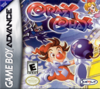 Crazy Chase PAL GameBoy Advance PAL box art